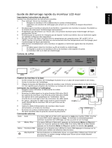 Acer V243HQL Guide de démarrage rapide