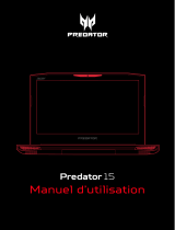 Acer Predator G9-592 Manuel utilisateur