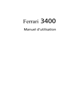 Acer Ferrari 3400 Le manuel du propriétaire