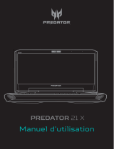 Acer Predator GX21-71 Manuel utilisateur