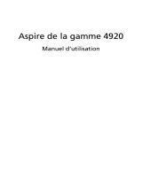 Acer Aspire 4920 Le manuel du propriétaire