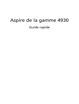 Acer Aspire 4930 Guide de démarrage rapide