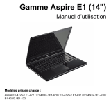 Acer Aspire E1-430 Manuel utilisateur