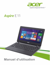 Acer Aspire ES1-111M Manuel utilisateur