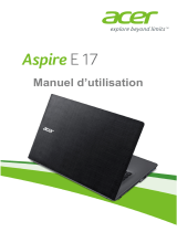 Acer Aspire E5-752 Manuel utilisateur