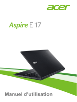 Acer Aspire E5-774 Manuel utilisateur