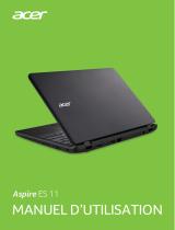 Acer Aspire ES1-132 Manuel utilisateur