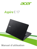 Acer Aspire E5-773 Manuel utilisateur