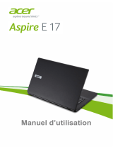 Acer Aspire ES1-711G Manuel utilisateur