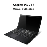Acer ASPIRE V3-772G-747A161.12TBDWAKK Manuel utilisateur