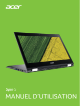 Acer SP513-52NP Manuel utilisateur