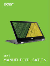 Acer Spin 1 - SP111-32 Manuel utilisateur
