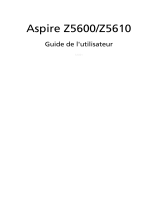 Acer Aspire Z5610 Manuel utilisateur