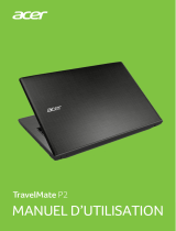 Acer TravelMate TX40-G1 Manuel utilisateur