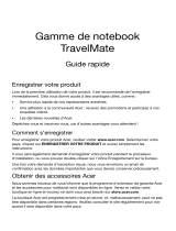 Acer TravelMate P643-V Guide de démarrage rapide