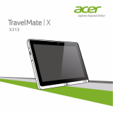 Acer TRAVELMATE X313-M-5333Y4G12AS Manuel utilisateur