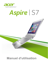 Acer Aspire S7-191 Manuel utilisateur