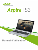 Acer Aspire S3-392 Manuel utilisateur