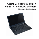 Acer Aspire V7-581 Manuel utilisateur