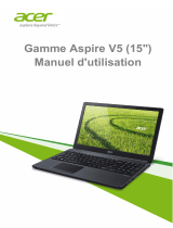 Acer Aspire V5-561G Manuel utilisateur