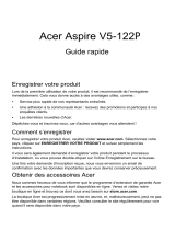 Acer Aspire V5-122P Le manuel du propriétaire