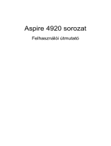 Acer Aspire 4920 Manuel utilisateur