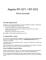 Acer Aspire R7-571 Guide de démarrage rapide