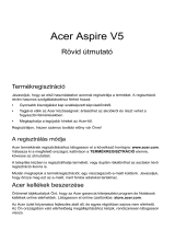 Acer Aspire V5-551G Guide de démarrage rapide