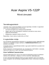 Acer Aspire V5-122P Guide de démarrage rapide