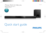 Philips HTL2160C/12 Guide de démarrage rapide