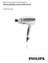 Philips HP8190/00 Manuel utilisateur