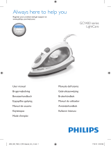 Philips LightCare GC1400 serie Manuel utilisateur