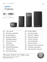 Fidelio E6/12 Manuel utilisateur