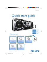 Philips FWM582/05 Guide de démarrage rapide