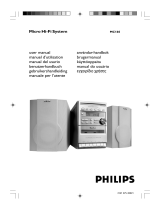 Philips MC160/21M Manuel utilisateur