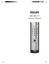 Philips SRU4007 Manuel utilisateur