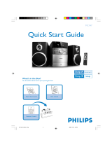 Philips MC147/98 Guide de démarrage rapide