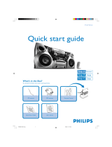 Philips FWM352/79 Guide de démarrage rapide