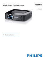 Philips PicoPix 3610TV Manuel utilisateur