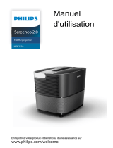 Philips HDP2510 - Screeneo 2.0 Manuel utilisateur