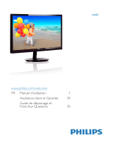 Philips 244E5QHSD/01 Manuel utilisateur