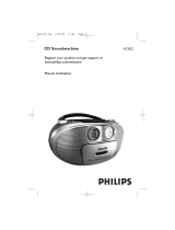 Philips AZ1022/12 Manuel utilisateur