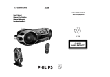 Philips AZ2538/00C Manuel utilisateur