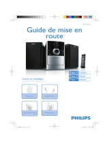 Philips MCM166/12 Guide de démarrage rapide