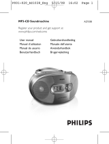 Philips AZ1038/12 Manuel utilisateur