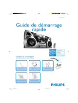Philips FWM352/12 Guide de démarrage rapide