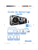 Philips FWM582/12 Guide de démarrage rapide