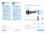 Philips HTR5204/12 Guide de démarrage rapide
