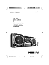 Philips FWM377/12 Manuel utilisateur