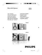 Philips MC260/22 Manuel utilisateur